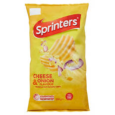 Cheese & Onion Crinkle Cut Chips 230g